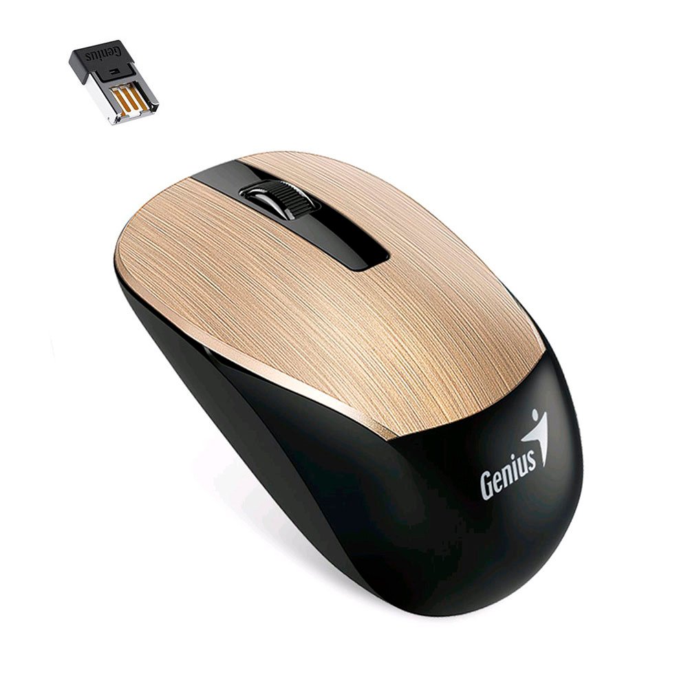 MOUSE USB WIRELESS NX-7015 GOLD GENIUS
 31030019402